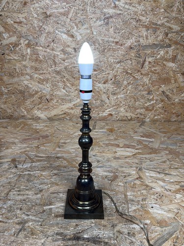 Vintage brass table - vintage, lamp