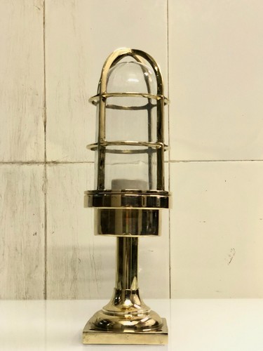 Lampada paratia ottone retrò