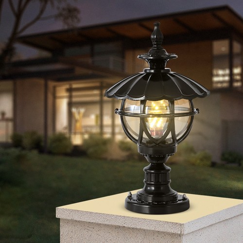 Lampada colonna giardino - a,