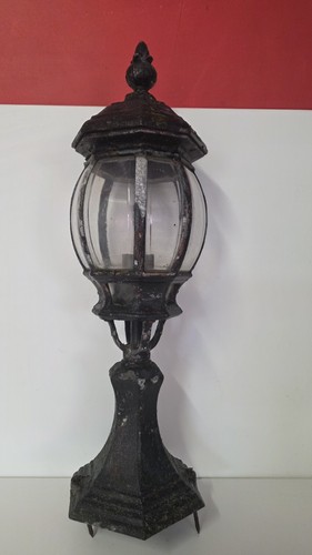 Lampada vintage stile post - ,